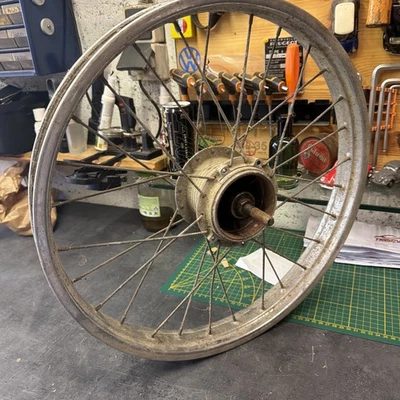 Jante Arrière À Rayons Motobecane 17 Pouces - Photo 1/4