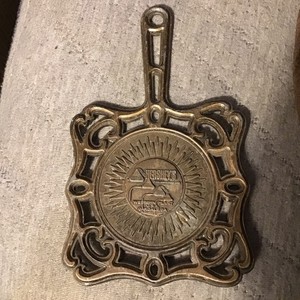 Hershey's Oakdale California Collectible Metal Trivet Milk Chocolate