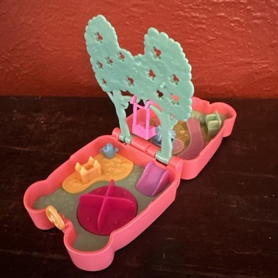Mattel Polly Pocket Cutie Bear Picnic Mini Doll Playset Ages 4 And Up HRD70