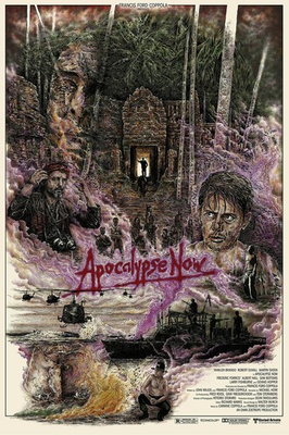 #ad #ad Apocalypse Now by Andrew Rowland AP Screen Print Movie Art Poster 24quot; x 36quot; $245.00