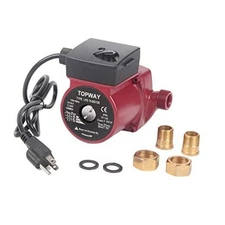  3/4" NPT 110V Hot Water 3-Speed Circulation Recirculating Pump Circulator 
