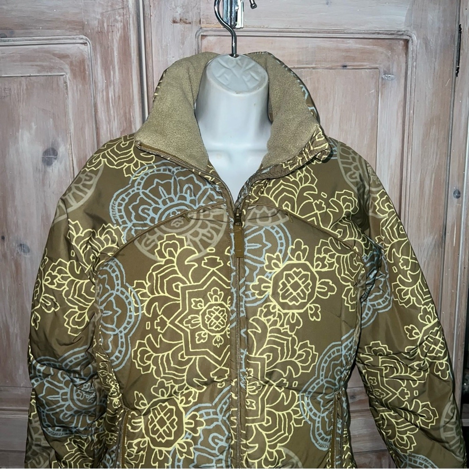 Athleta Goose Down Winter Jacket Women’s Medium - image 3