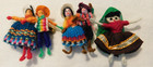 Handmade Guatemala Miniature Worry Dolls People Pins w/ Box Vintage LOT of 11 — photo 3