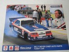 NHRA 1986 Billy Meyer CHIEF AUTO PARTS Mustang Funny Car DRacing Track Handout