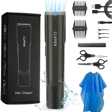 Profesional Vacuum Cabello Clippers For Mens Inalambrico Cabello Cortapelos B