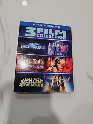 Bill & Ted 3 Film Blu-ray Collection Face The Music Bogus Journey Excellent