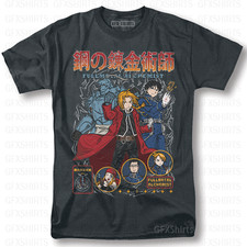 Fullmetal Alchemist Shirt Anime Manga Brotherhood Alphonse Elric T-Shirt
