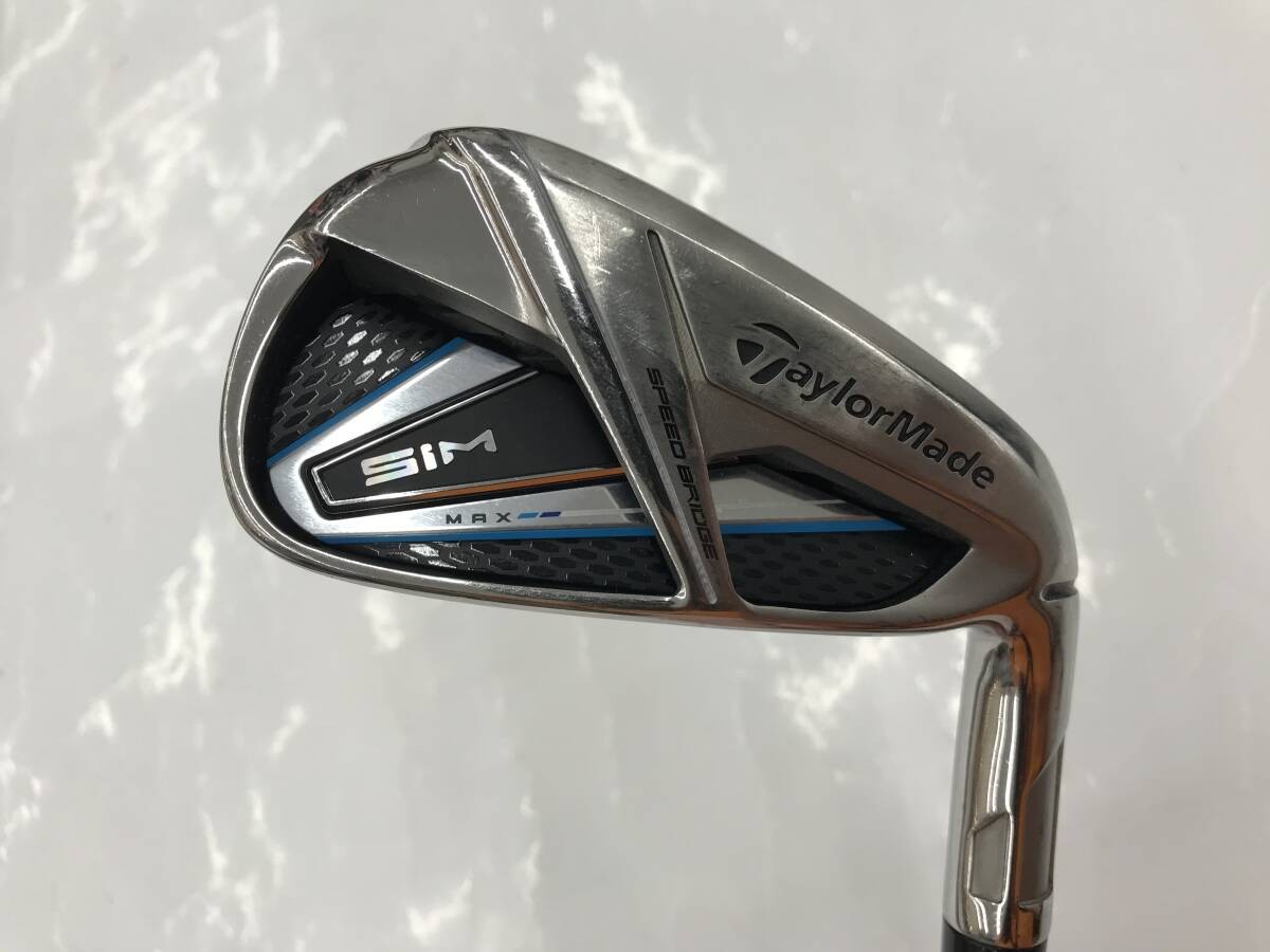 TaylorMade アイアンセット SIM MAX TM 60 FLEX-R Iron Set Taylormade Sim Max Flex R Tensei Blue Tm60 Men'S