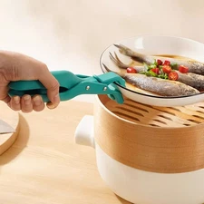 Bowl Spoon Dish Clamp Pot Pan Gripper Clip Hot Dish Plate Bowl Clip Tongs