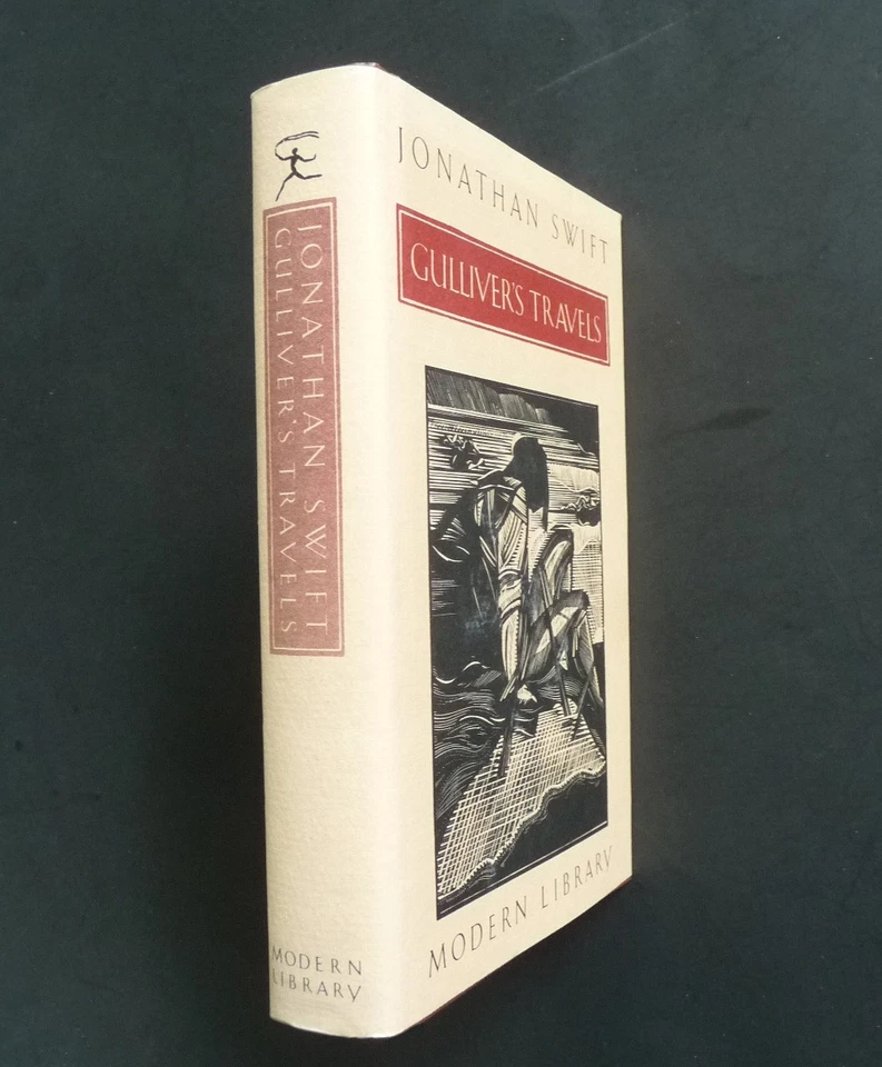 GULLIVER'S TRAVELS • JONATHAN SWIFT • MODERN LIBRARY EDITION • FINE Hardcover & - Image 2 of 4
