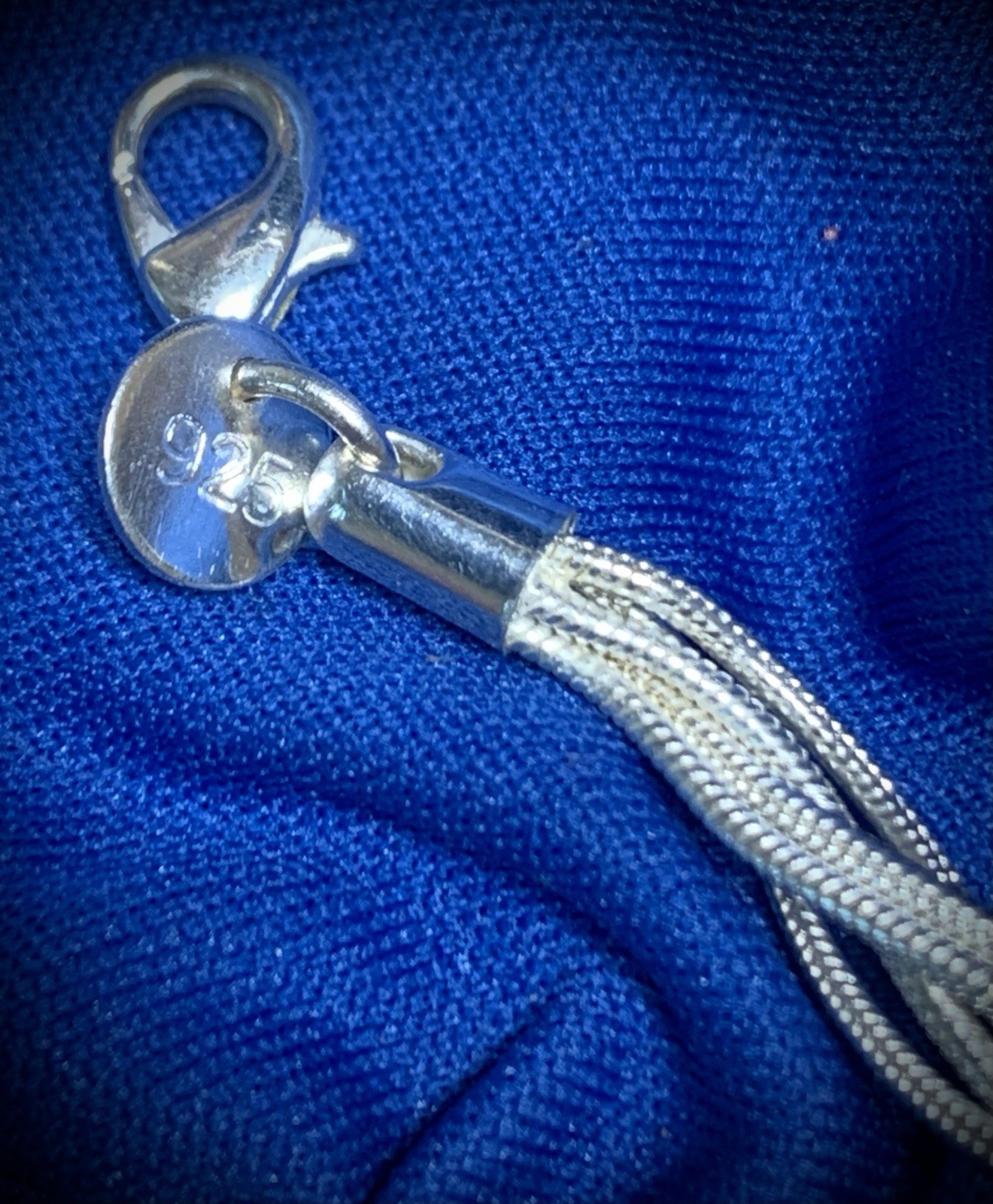 Gorgeous Bright, 925 Solid Silver Multi Chain Bra… - image 4