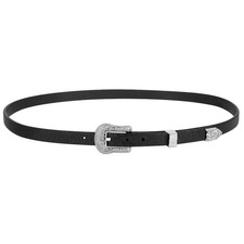 Xyembu Cowboy Hat Bands for Men Women Leather Cowgirl Hatbands 0, Black