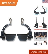 Adjustable Lat Pull down Bar, Cable Machine Attachments for Gym, Home Gym Fit...