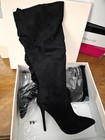 Just Fab Heeled Boots Norelle Black Sz 8.5 — photo 2