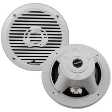 AUDIOPIPE APSW-6032 6-1/2" 100W RMS COAXIAL 2-WAY 4-OHM MARINE SPEAKERS APSW6032