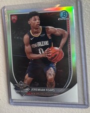 2025-26 Bowman Jeremiah Fears RC #BRR-7 Red Rookie SP