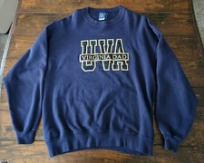 Vintage UVA Virginia Dad Oarsman Size L Sweatshirt Made In USA