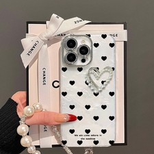 For iPhone 17 Air 17 Pro Max 16 15 14 13 12 11 Phone Cover Polka Dot Fashion New