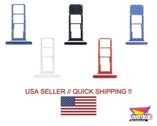 Samsung Galaxy A21s A217F Single / Dual Sim Card MicroSD Memory Tray Holder Part