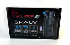 Aquatop SP7 UV Submersible Aquarium Filter UV Sterilizer 75 Gallon 125 GPH