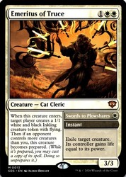 Emeritus of Truce // Swords to Plowshares - Secrets of Strixhaven - Mythic Rare