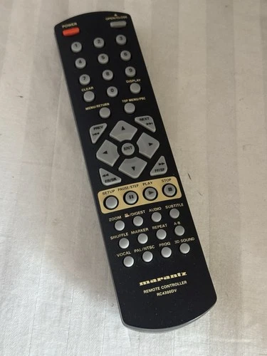 GENUINE MARANTZ RC4300DV DVD PLAYER REMOTE - DV4300