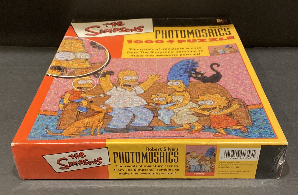 The Simpsons Photomosaics 1000ピース Photomosaics 
