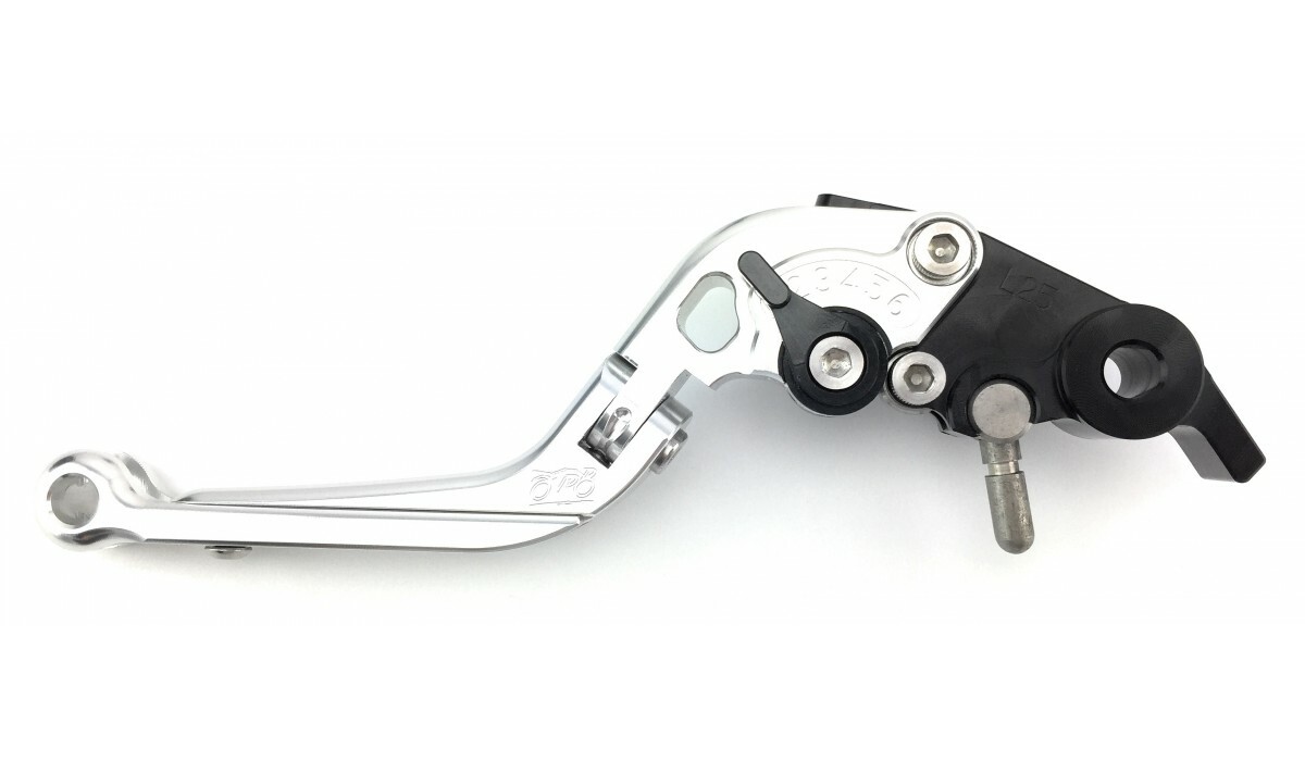 Leviers repliables alu pour Kawasaki Z1000 2007-2009 ZRT00B noir