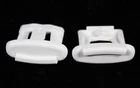 GE Dishwasher, Pair (2) End Caps, White 1556527, WD12X10304, WD12X344, WD12X0344