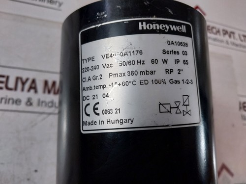 Honeywell ve4050a1176 gas valve - Picture 10 of 11