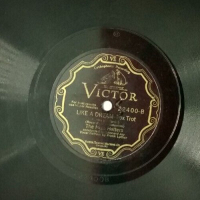 High Hatters   You're The Sweetest Girl This Side Of Heaven / Like A Dream - 78