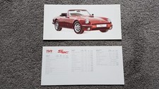 TVR S3C SALES BROCHURE 1991