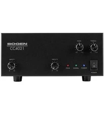 Bogen CC4021 Amplifer,40w,2 Inpts 1 P/level