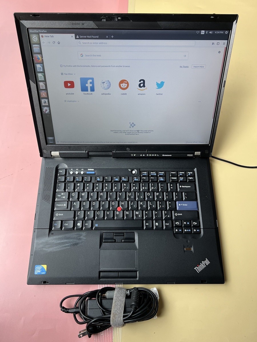 ThinkPad R500 WindowsXP＆7 4GB WiFi 160GB Widscrn Lenovo Thinkpad R500 Laptop 8GB 64bit Windows 7