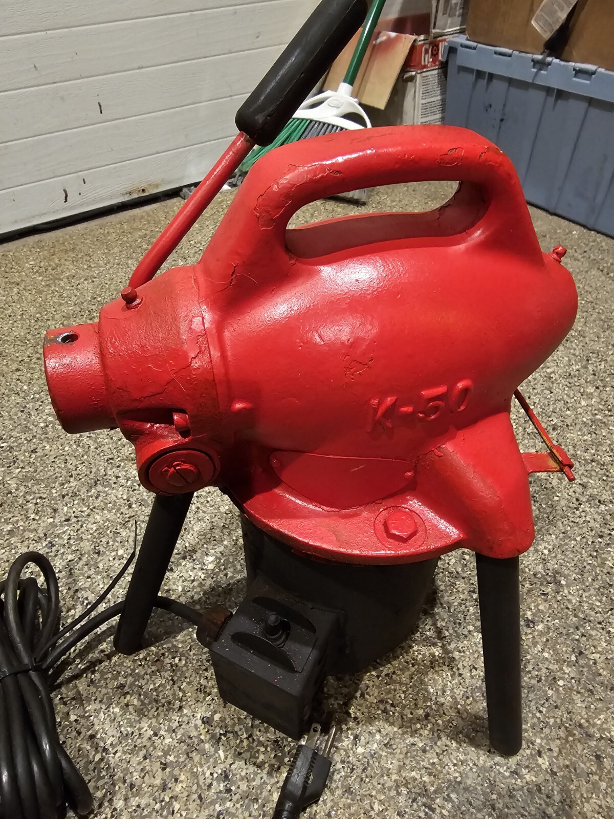 RIDGID K50 DRAIN CLEANING MACHINE DRAIN SEWER RODDER SNAKE eBay