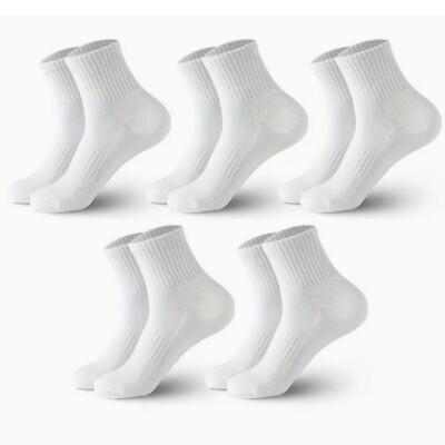 10-40 Paar Sneaker Socken Mittelhoch Tennis Herren Damen Kurzsocken Füßlinge