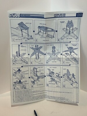 Skystorm Windmill Gi Joe Hasbro ARAH Vtg Figure Toy Vehicle
