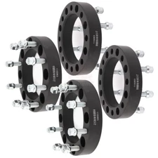 4 PCS 1.5" 8x180 to 8x180 Wheel Spacers For Chevrolet Silverado 2500 HD GMC