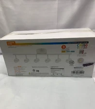 Cloudy Bay 6 Head 3CCT Turnable Narrow Flood Light 40W CR190 Vivid LED *New