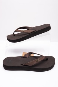Reef Womens Sandals Cushion Luna Sz 6 Brown Flip Flops Slides New w tags | eBay