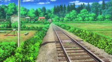 Landscape non biyori anime Custom Gaming Mat Desk