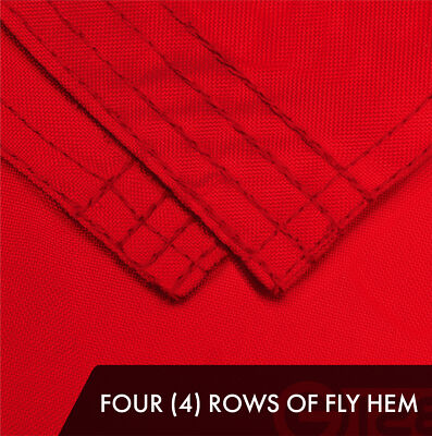 G128 2 Pack Pirate Jolly Roger Swords Red Flag 20x30 In Emb 300D