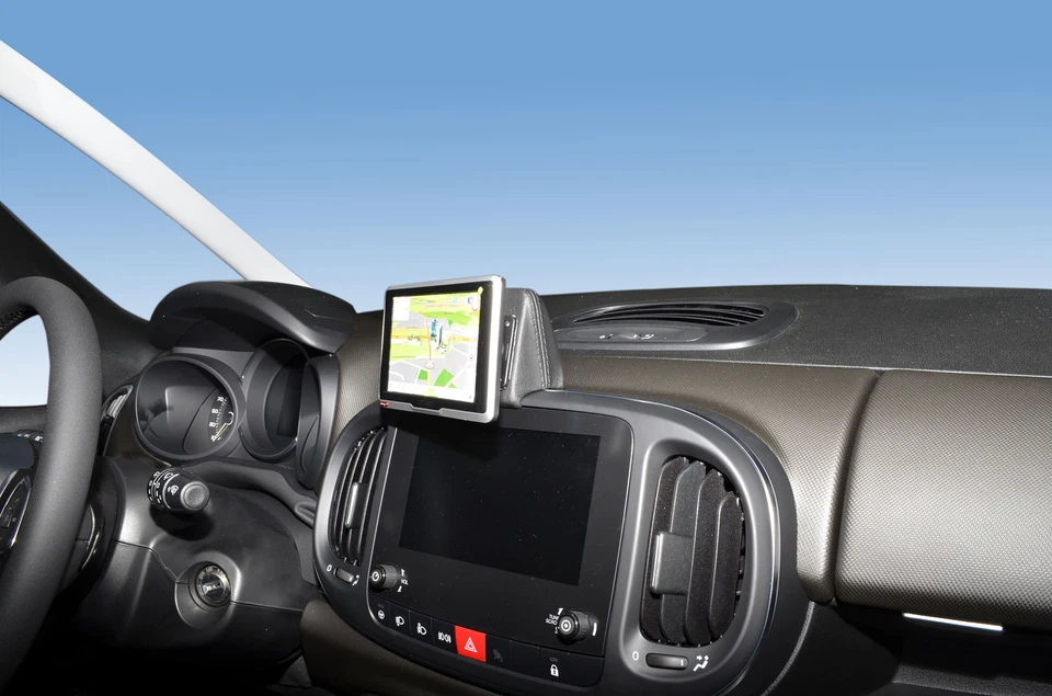 KUDA Cellulare Supporto 7015 Adatto A per Navigatore Fiat 500 L Da Anno Fab. - Immagine 2 di 4