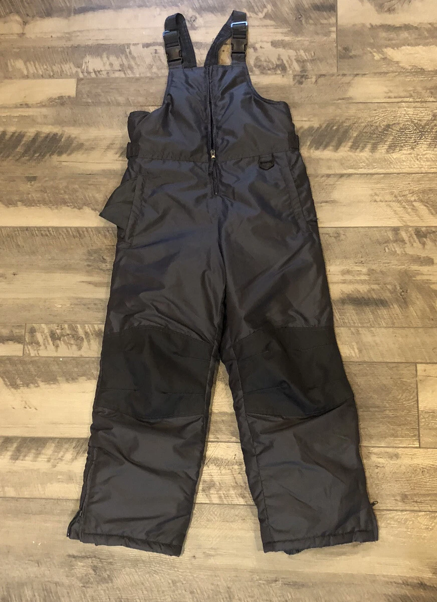 iXtreme Outfitters Snow Bib Overall For Youth Boys Black Size 10-12 Insulated