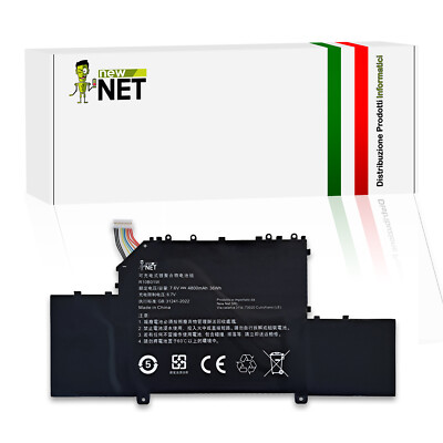 Akku kompatibel mit Xiaomi Notebook Air 12.5 161201-AA 4800mAh 7.6V