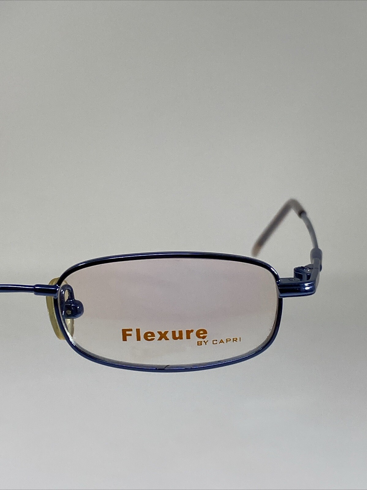FLEXURE by CAPRI FX7 NOS Kids Shiny Blue Eyeglasses Frame 42-19-120