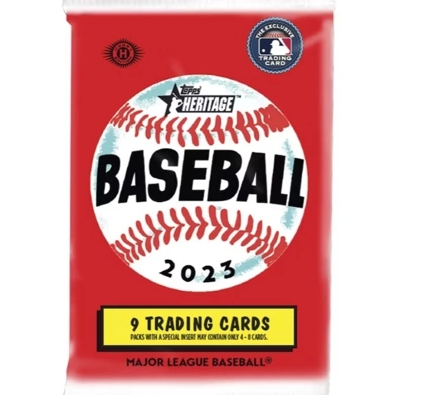 2023 Topps Heritage Baseball Factory Sealed Value Box