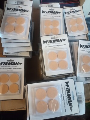 Restposten 38mm Selbstklebende Filz Klebepads Kreis Rund Laschen Boden Anti Kratzer