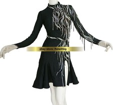  3063 Custom-made Latin Salsa Rumba Samba Jive Dance dress