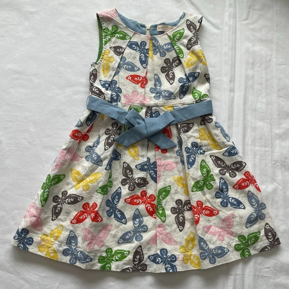 Mini Boden Butterfly Dress size 2-3Y Foto 2 de 4